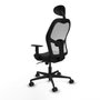 Piqueras y Crespo Chaise de Bureau 1D036N1 Noir
