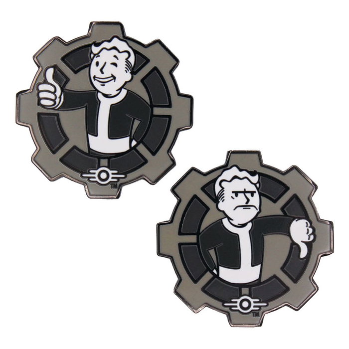 Fallout pièce de collection Decision Black & White Limited Edition Fallout pièce de collection Decision Black & White Limited Edition
