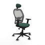 Piqueras y Crespo Chaise de Bureau avec Appui-tête Jorquera 2D036G1 Vert