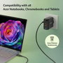 Acer OPD611 Adaptateur de charge 67 W USB-C GaN avec 2x USB-C et 1x USB-A