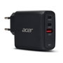 Acer Chargeur GaN 67W avec 2x USB-C et 1x USB-A - Noir