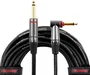 CABLEWORKS Câble d'instrument jack droit/jack coudé avec silencieux - 6 m