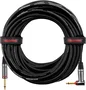 CABLEWORKS Câble d'instrument jack droit/jack coudé avec silencieux - 6 m