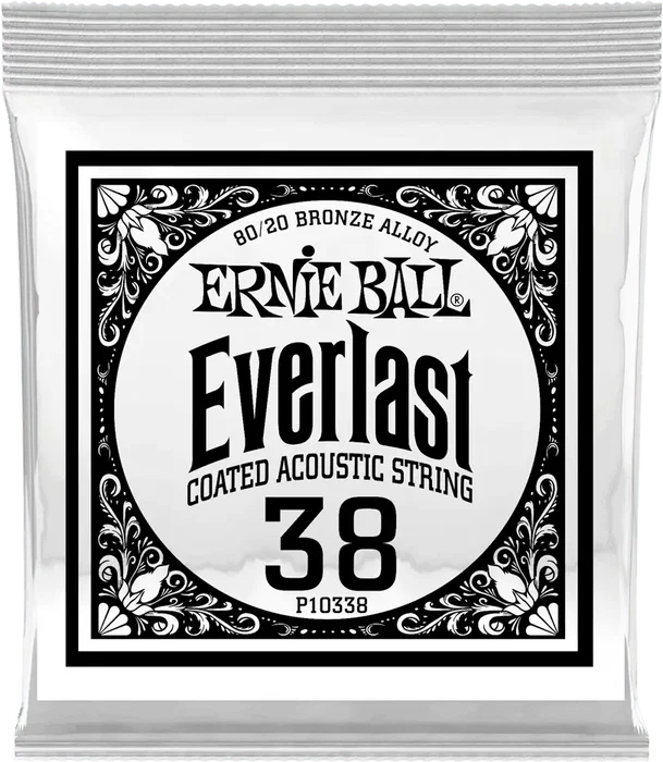 ERNIE BALL Cordes Acoustiques CT 80/20 Bronze 038 (Set de 6) ERNIE BALL Cordes Acoustiques CT 80/20 Bronze 038 (Set de 6)