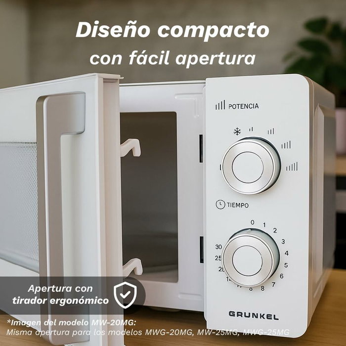 Micro-ondes Grunkel MW-25MG 900 W 25 L Blanc
