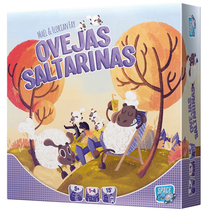 Asmodee Ovejas Saltarinas Jeu de Plateau Coopératif 5 Ans Espagnol SCOHOP01ES Asmodee Ovejas Saltarinas Jeu de Plateau Coopératif 5 Ans Espagnol SCOHOP01ES
