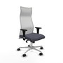 Chaise de Bureau Piqueras y Crespo B1C086N Gris foncé