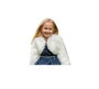 Disney Robe fille toréador blanche avec nœud et broderie pailletée, couleur bleu - taille 3-4 ans (modèles aléatoires)