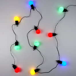 Home Deco Factory Guirlande Lumineuse Extérieure 10 LED Colorées 500 cm