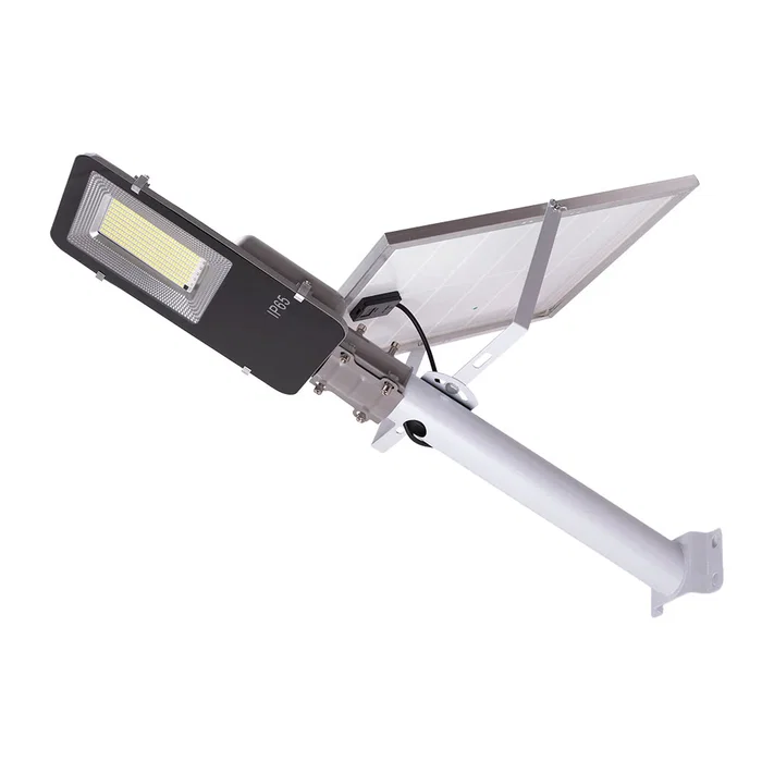 Lampe Solaire LED Puissante - Panneau 6V 150W, Batterie 3.2V 15000mAh, Lumière Blanche Froide 6000K, Étanche IP65, Utilisation Extérieure