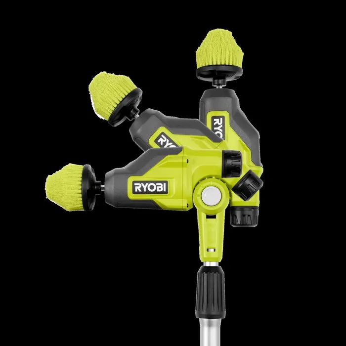 Ryobi Brosse de nettoyage télescopique RTS4-0 4V USB Lithium