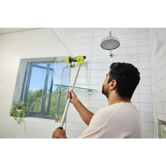 Ryobi Brosse de nettoyage télescopique RTS4-0 4V USB Lithium