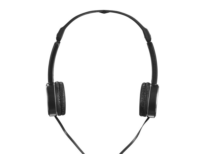 Argon Casque Audio Filaire Noir en Plastique 14x17x5 cm Câble 1,2 m (Set de 12)