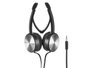 Argon Casque Audio Filaire Noir en Plastique 14x17x5 cm Câble 1,2 m (Set de 12)