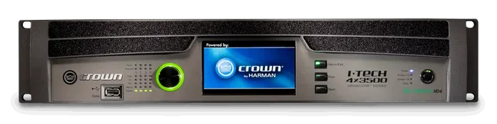CROWN I-Tech 4x3500HD Amplificateur de Puissance 4 Canaux 4000W avec Connecteur Speakon