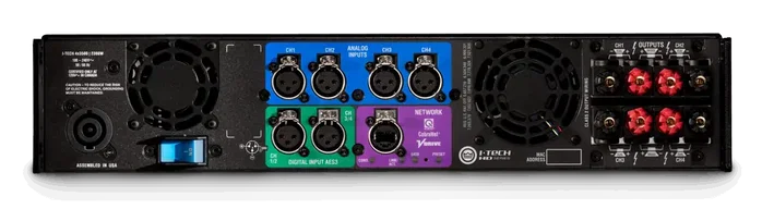 CROWN I-Tech 4x3500HD Amplificateur de Puissance 4 Canaux 4000W avec Connecteur Speakon