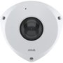 Axis P9117-PV Caméra de surveillance intérieure d'angle 6 MP avec IA, vues panoramiques 360°/180°, IK10 IP66, micro intégré et analytique audio