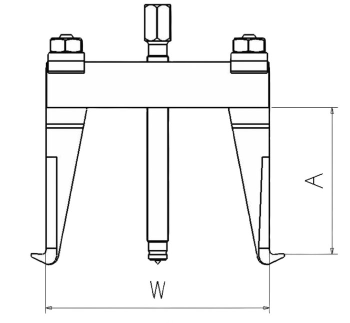 Extracteur Forza À 2 Griffes 220X145
