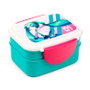 PUCKATOR - Sandwich Maker (Grille-pain à sandwich) Hatsune Miku avec couverts en polypropylène sans BPA - Taille: 9x15,5x14 cm