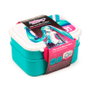 PUCKATOR - Sandwich Maker (Grille-pain à sandwich) Hatsune Miku avec couverts en polypropylène sans BPA - Taille: 9x15,5x14 cm
