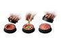 Kinvara Presse à Hamburgers 3 en 1 Antiadhésive PP 12,5x12,5x5,8 cm (Set de 12)