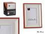Giftdecor Porte-photos 10x15 cm Blanc et Rouge (Set de 24)