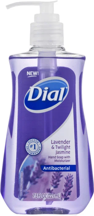 Dial Savon liquide Antibactérien Lavande & Jasmin crépusculaire 221 ml