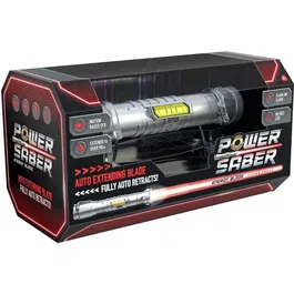 Goliath - Jeu de rôle Power Saber Red - Sabre laser 1:1 contractable et rétractable - Jouet pour enfants à partir de 8 ans