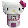 Hello Kitty Plaid polaire à capuche 3D Rose - 120 x 150 cm