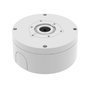 Hanwha Back Box étanche en aluminium blanc - Compatible avec QNO-C8083R/C9083R, ANO-L6012R/22R/82R, ANO-L7012R/22R/82R