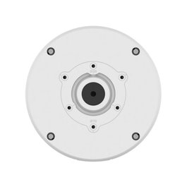 Hanwha Back Box étanche en aluminium blanc - Compatible avec QNO-C8083R/C9083R, ANO-L6012R/22R/82R, ANO-L7012R/22R/82R