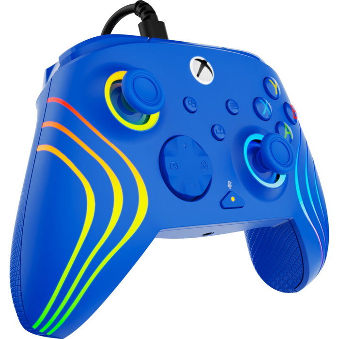 Turtle Beach Afterglow Wave Manette de jeu RGB - Bleu - Filaire