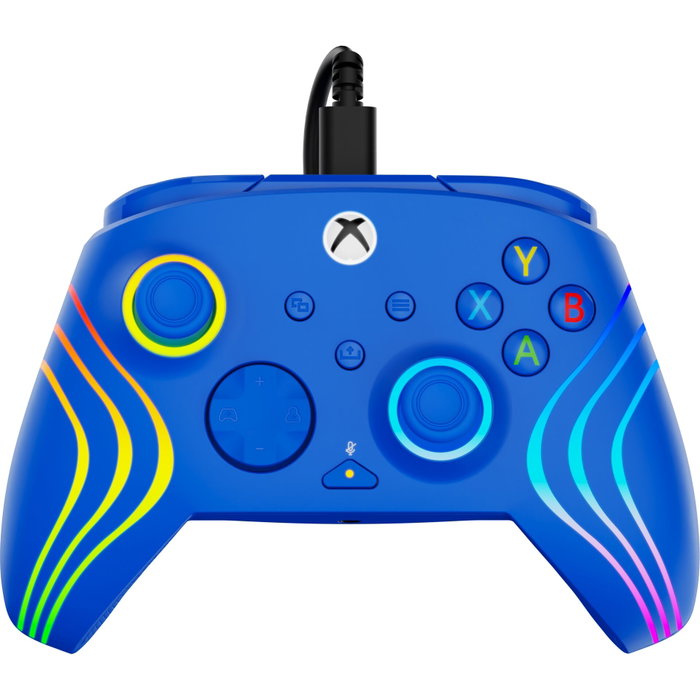 Turtle Beach Afterglow Wave Manette de jeu RGB - Bleu - Filaire