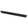 Lanview PDU - Bande d'alimentation verticale rackable 1,4U, 10 prises UK (13A), câble d'alimentation 5m, avec protection et interrupteur