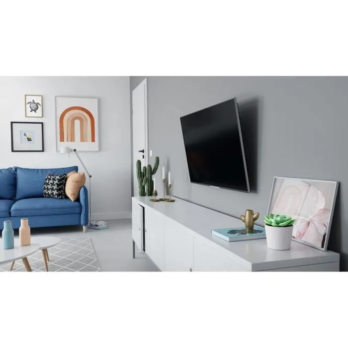 VOGEL'S TVM 1223 Support mural TV Full-Motion Small, 1 bras, pour téléviseurs 19 à 43 pouces, inclinaison 15°, noir