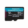 Carte Mémoire Micro SD avec Adaptateur Kingston SDCG4/64GB 64 GB