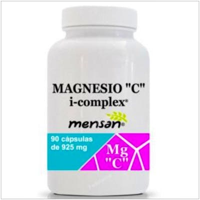 MENSAN Magnesio C I-Complex 925Mg 90 Gélules Complément Alimentaire Magnésium et Vitamine B6 MENSAN Magnesio C I-Complex 925Mg 90 Gélules Complément Alimentaire Magnésium et Vitamine B6