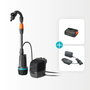 Gardena Pompe de récupérateur de pluie 2600 Comfort 18V avec batterie et chargeur