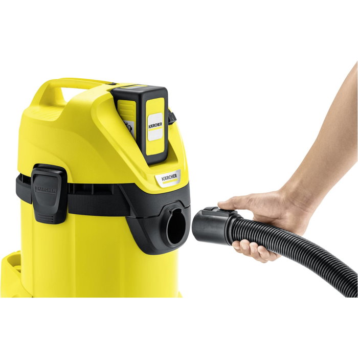 Karcher Aspirateur eau et poussière sans fil WD 3 - 17L - Batterie 36V/2,5Ah
