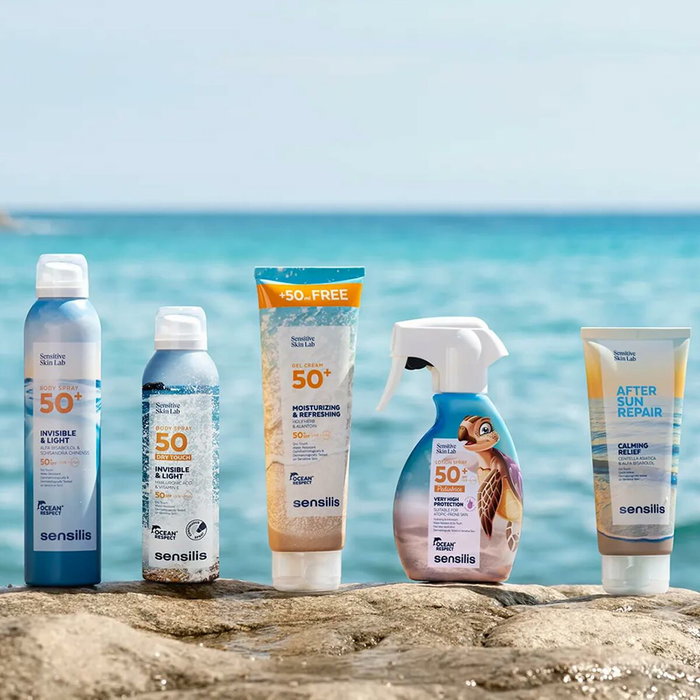 Sensilis INVISIBLE & LIGHT Spray Corporel SPF50+ Pack 2 x 200 ml