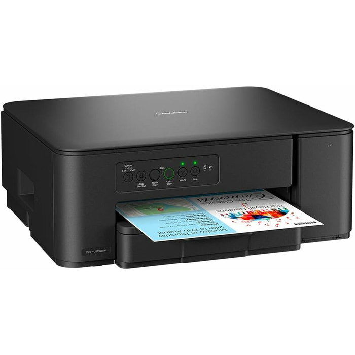 Brother DCP-J1260W Imprimante Multifonction Jet d'Encre, Noir