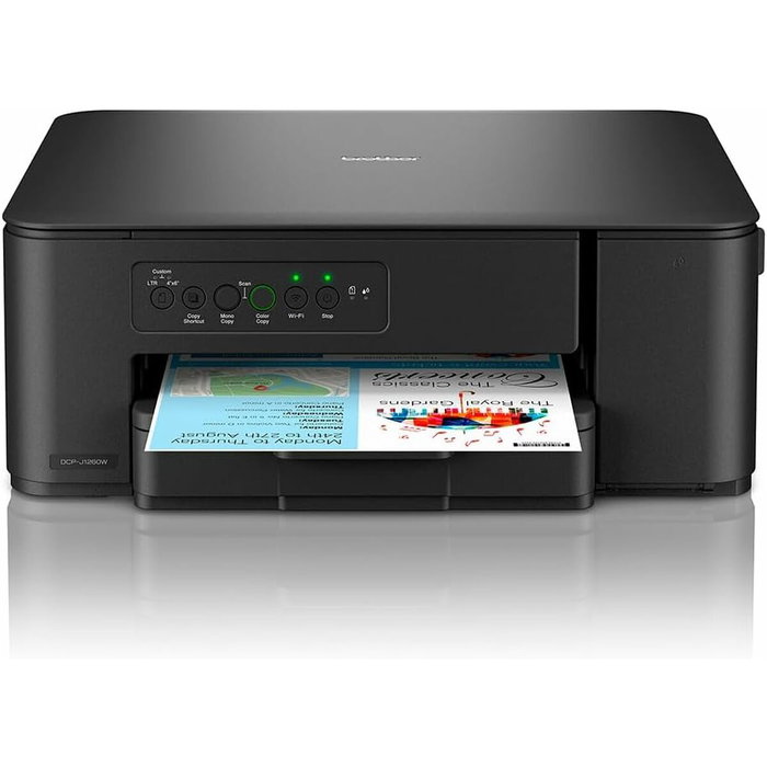 Brother DCP-J1260W Imprimante Multifonction Jet d'Encre, Noir