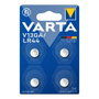 Varta LR44 V13GA Pile bouton alcaline 1,5 V 155 mAh Ø11,6 x 5,4 mm Lot de 4