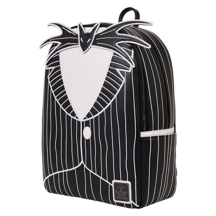 Loungefly Sac à dos Jack Skellington L'Étrange Noël de Monsieur Jack Disney 40 cm - Nightmare Before Christmas Loungefly Sac à dos Jack Skellington L'Étrange Noël de Monsieur Jack Disney 40 cm - Nightmare Before Christmas
