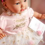 Marina & Pau - Alina Party - Poupée en boîte corps souple 45 cm - Langue espagnol - Jouet enfant dès 3 ans