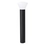 Balise LED extérieure Sonsonate 60 cm, 5 W, 3 000 K, Noir mat