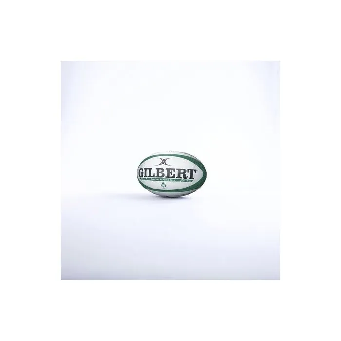 Gilbert Ballon de rugby Irlande Supporter Taille 4 - Lot de 5 - Pour entraînement et collection Gilbert Ballon de rugby Irlande Supporter Taille 4 - Lot de 5 - Pour entraînement et collection