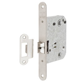 Tesa Picaporte Unificado Silencioso Canto Redondo 134US5RAI Frente Inoxidable 50/70