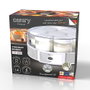 Camry CR4519 Yaourtière Blanche 20 W 24 x 11,5 cm 7 Pots en Verre avec Couvercle