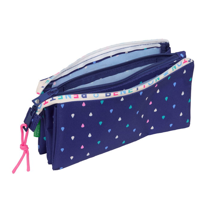Fourre-tout Benetton Drop Multicouleur 22 x 12 x 3 cm